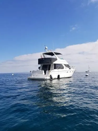 Slide: The Image of Carver Yachts Voyager Pilothouse 450 1999 - 3