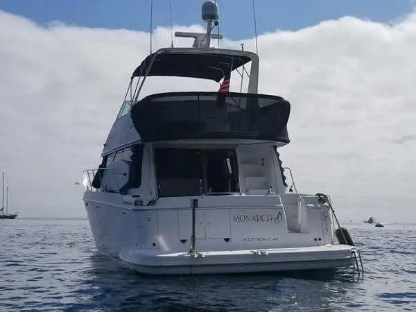 Slide: The Image of Carver Yachts Voyager Pilothouse 450 1999 - 2