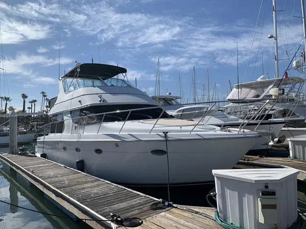 Slide: The Image of Carver Yachts Voyager Pilothouse 450 1999 - 3