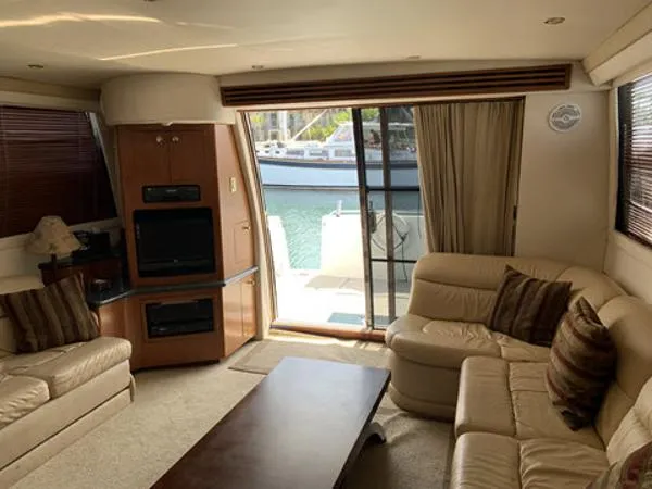 Slide: The Image of Carver Yachts Voyager Pilothouse 450 1999 - 5