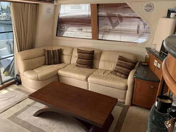 Slide: The Image of Carver Yachts Voyager Pilothouse 450 1999 - 6