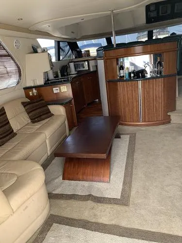 Slide: The Image of Carver Yachts Voyager Pilothouse 450 1999 - 8