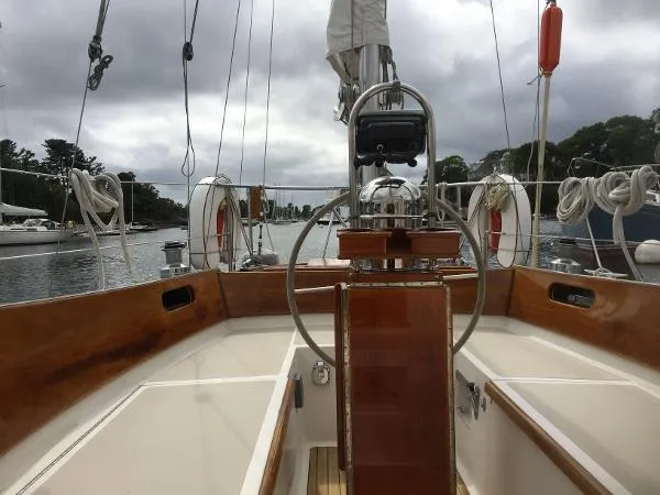 Slide: The Image of Hinckley Yachts Bermuda 40 MK III 1982 - 11