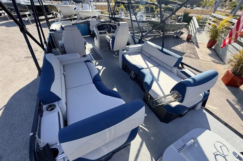 Slide: The Image of 2026 Avalon 2385 LSZ Quad Lounger Tri Toon with luxurious seating and modern design. - 12