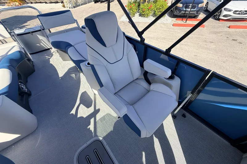 Slide: The Image of 2026 Avalon 2385 LSZ Quad Lounger interior with plush seating and modern design. - 20