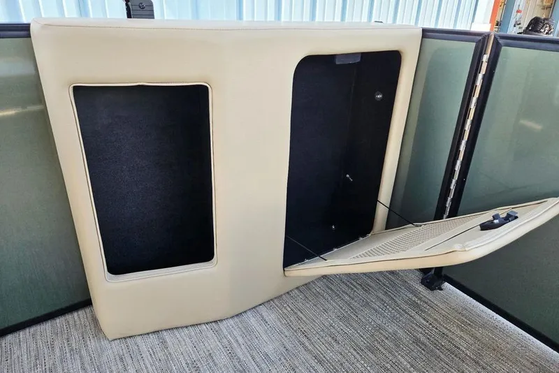 Slide: The Image of Interior storage compartment of 2025 Godfrey Xperience 2086 SFLX 25 in. Package boat. - 37