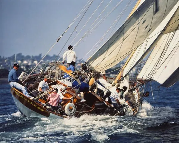 Slide: The Image of Alden Staysail Schooner 1930 - 1