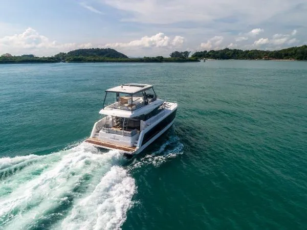 Slide: The Image of Fountaine Pajot 2022 MY 5 2022 - 2