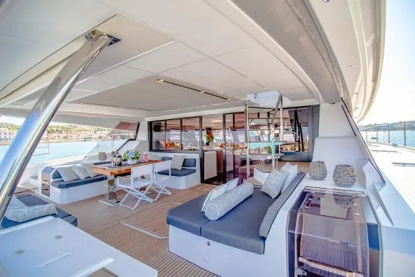 Slide: The Image of Fountaine Pajot Power Catamaran 67 2022 - 1