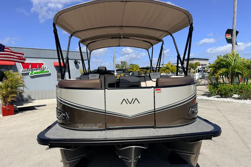 Slide: The Image of 2026 Avalon 2385 LSZ Rear Fish Tri Toon boat at WMF Watercraft & Marine dealership. - 4