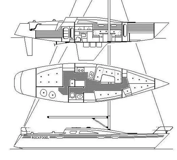 Slide: The Image of Diva 39 (Fabola Yachts) 1985 - 3