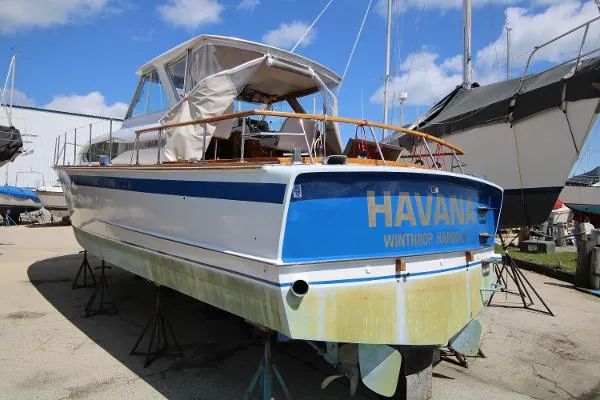 Slide: The Image of Chris-Craft 37 Riviera 1965 - 2
