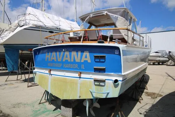 Slide: The Image of Chris-Craft 37 Riviera 1965 - 3