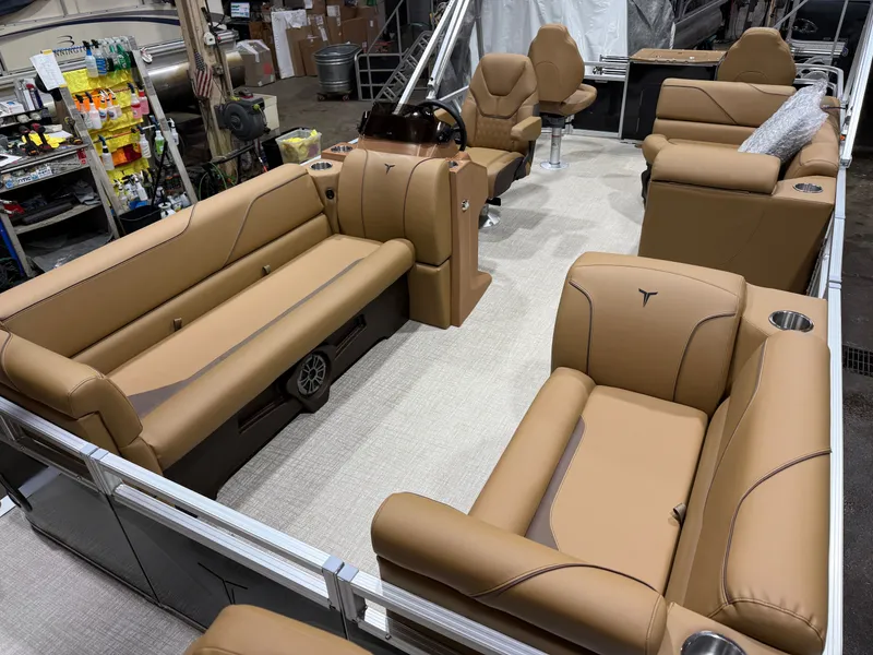 Slide: The Image of Tahoe Sport Fish & Cruise 23E80 Pontoon $33995 2026 - 31