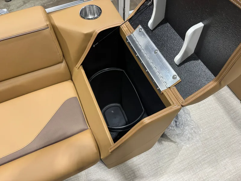 Slide: The Image of Open storage compartment in Tahoe Sport 1980 Cruise boat. - 22