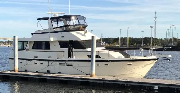 Slide: The Image of Hatteras 54 Motor Yacht 1987 - 1