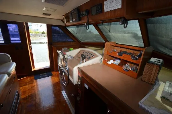 Slide: The Image of Hatteras 54 Motor Yacht 1987 - 10