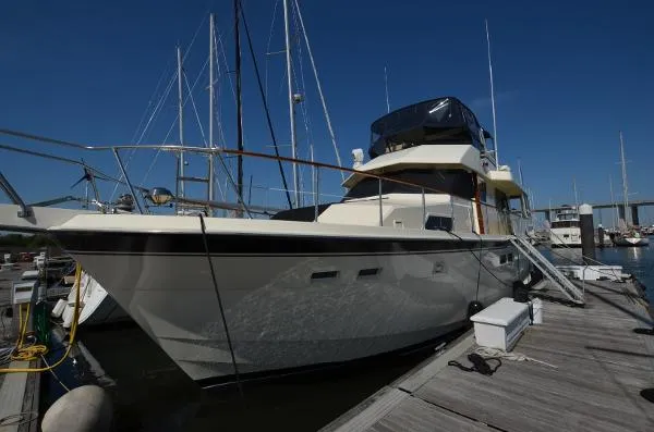 Slide: The Image of Hatteras 54 Motor Yacht 1987 - 2