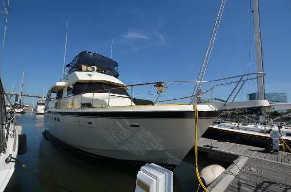 Slide: The Image of Hatteras 54 Motor Yacht 1987 - 3