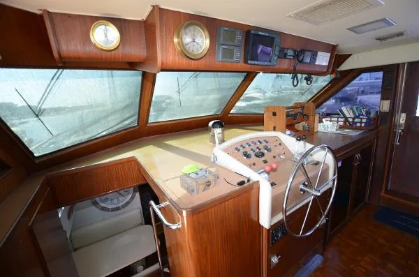 Slide: The Image of Hatteras 54 Motor Yacht 1987 - 6