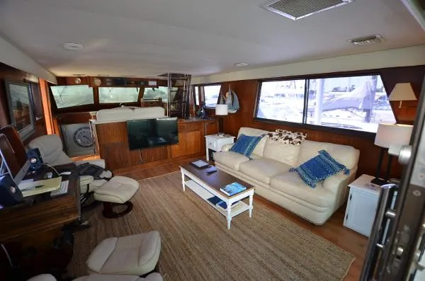 Slide: The Image of Hatteras 54 Motor Yacht 1987 - 8