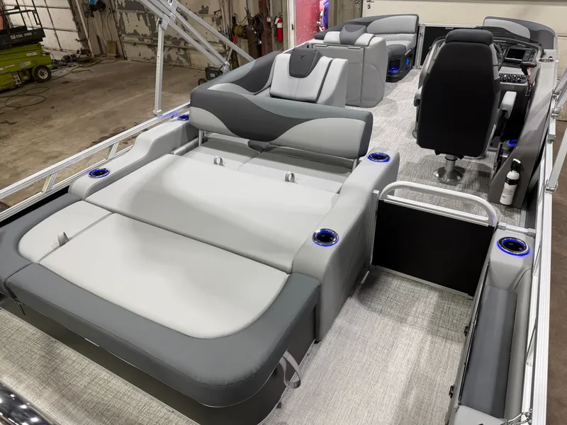 Slide: The Image of Tahoe LTZ 300HP VRB 2385 Swingback Tritoon $68,995 2026 - 23