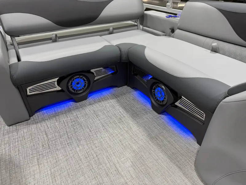 Slide: The Image of Tahoe LTZ 300HP VRB 2385 Swingback Tritoon $68,995 2026 - 31