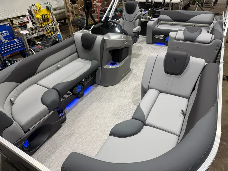 Slide: The Image of Tahoe LTZ 300HP VRB 2385 Swingback Tritoon $68,995 2026 - 38