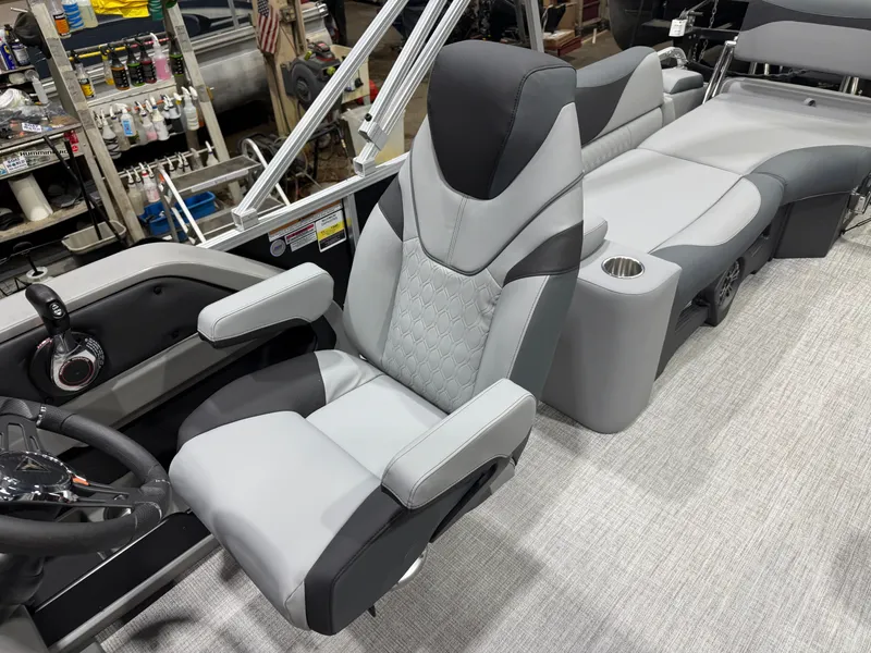 Slide: The Image of Interior of 2026 Tahoe LTZ 2385 QLS 300HP, luxurious seating. - 13