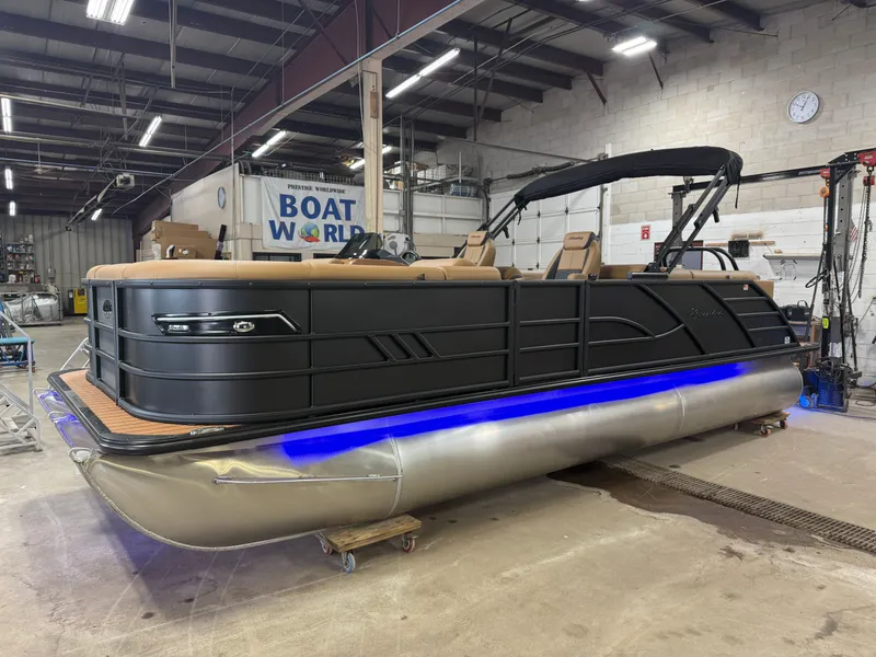 Slide: The Image of Bentley Pontoons Elite 300HP Admiral 253 Quad Lounge Tritoon 2026 - 53