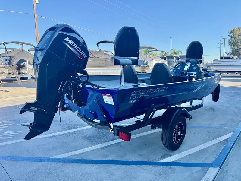Slide: The Image of Crestliner Storm 1700 w/ 60HP Mercury! 2026 - 4