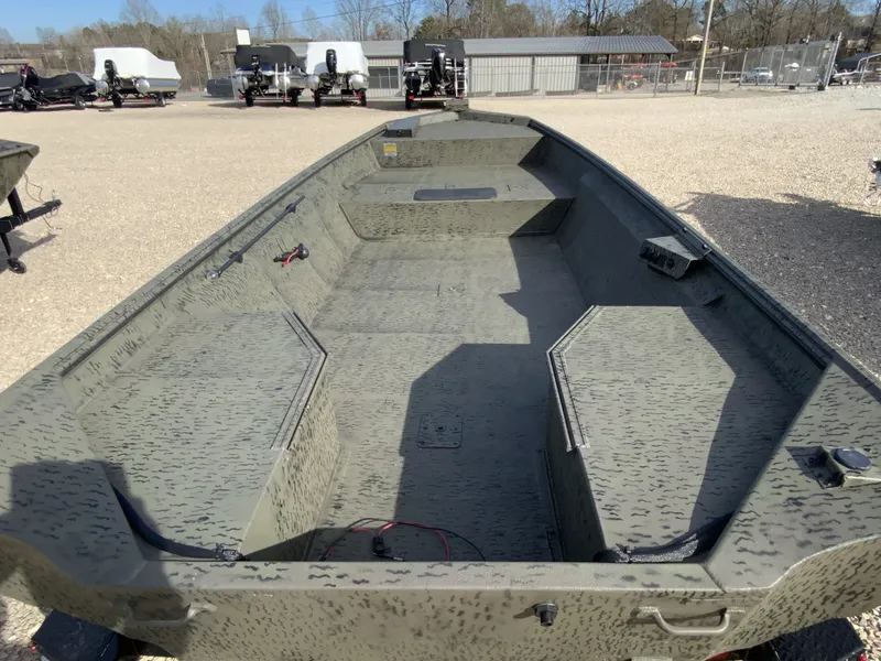 Slide: The Image of Interior view of War Eagle 860LDV boat, model year 2026. - 6