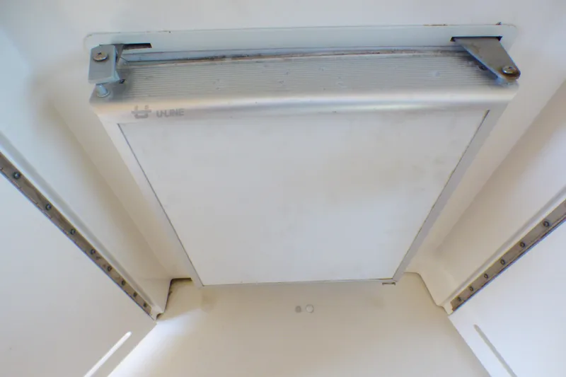 Slide: The Image of U-Line refrigerator in 2002 Sea Ray 340 Sundancer boat interior. - 23