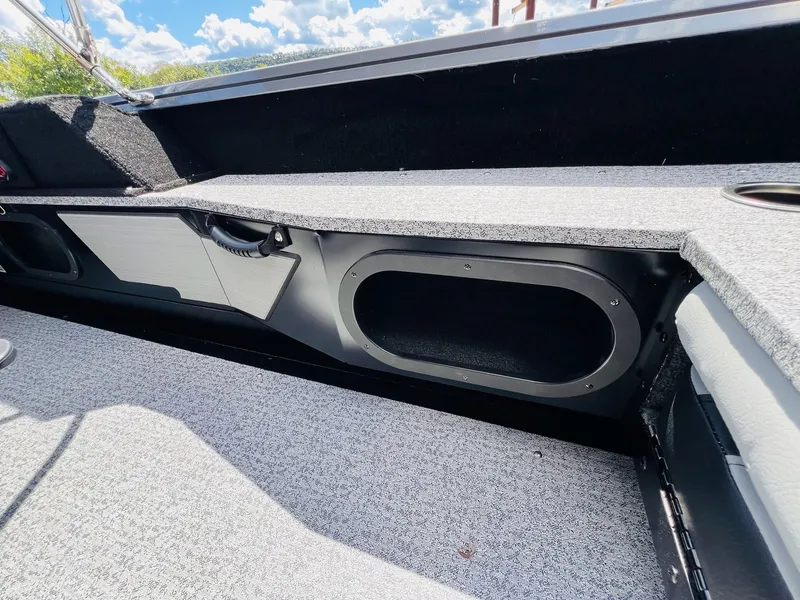 Slide: The Image of Interior of Starcraft Delta 178 DC boat, model year 2026. - 17