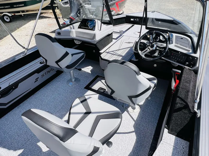 Slide: The Image of Interior of Starcraft Delta 178 DC boat, model year 2026. - 29