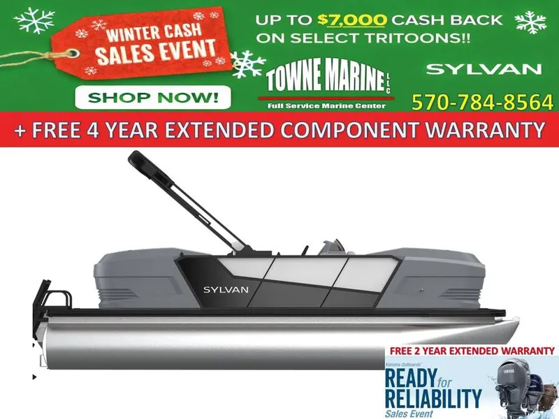 The Image of Sylvan A 16 LZ 2026 with winter sales event and warranty offer. - 1