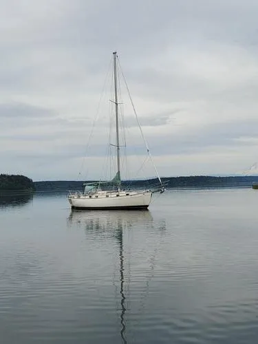 Slide: The Image of Huntingford True North 34 Cutter 1974 - 1