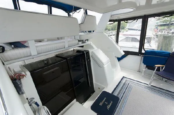 Slide: The Image of Carver Yachts 350 Aft Cabin 1994 - 2