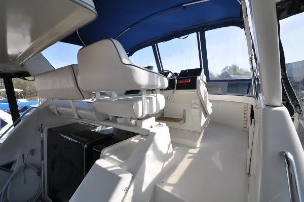 Slide: The Image of Carver Yachts 350 Aft Cabin 1994 - 4
