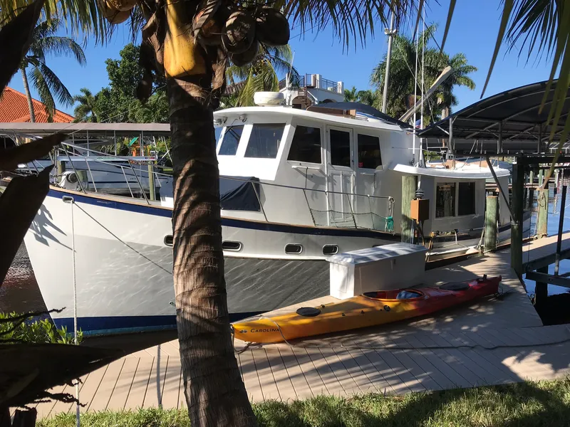 Slide: The Image of Kadey-Krogen Pilothouse Trawler 1978 - 0