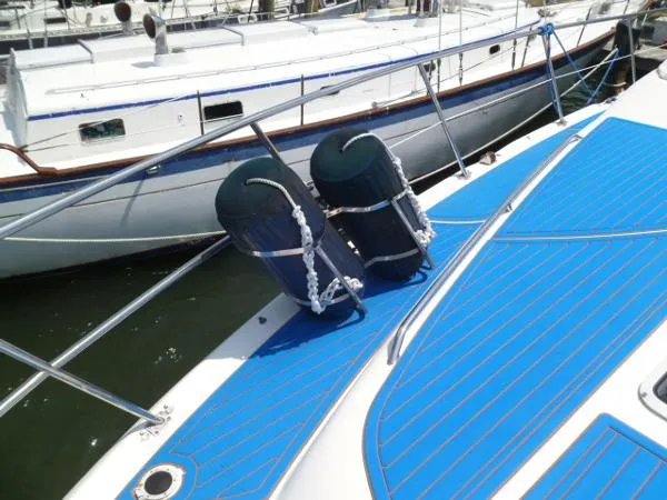Slide: The Image of Sea Ray 420 Aft Cabin 1997 - 11