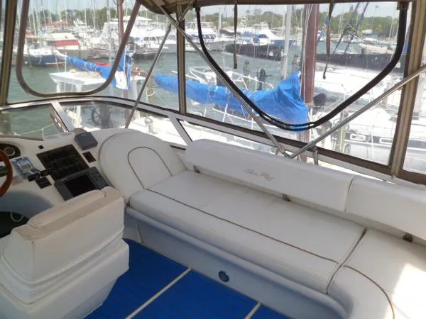 Slide: The Image of Sea Ray 420 Aft Cabin 1997 - 6