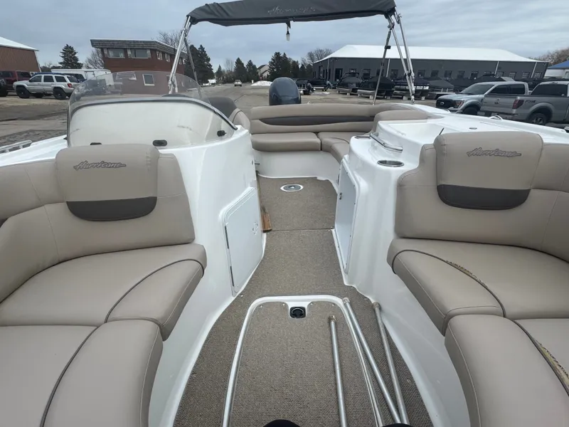 Slide: The Image of Hurricane SunDeck Sport 203 Crossfire OB 2013 - 7
