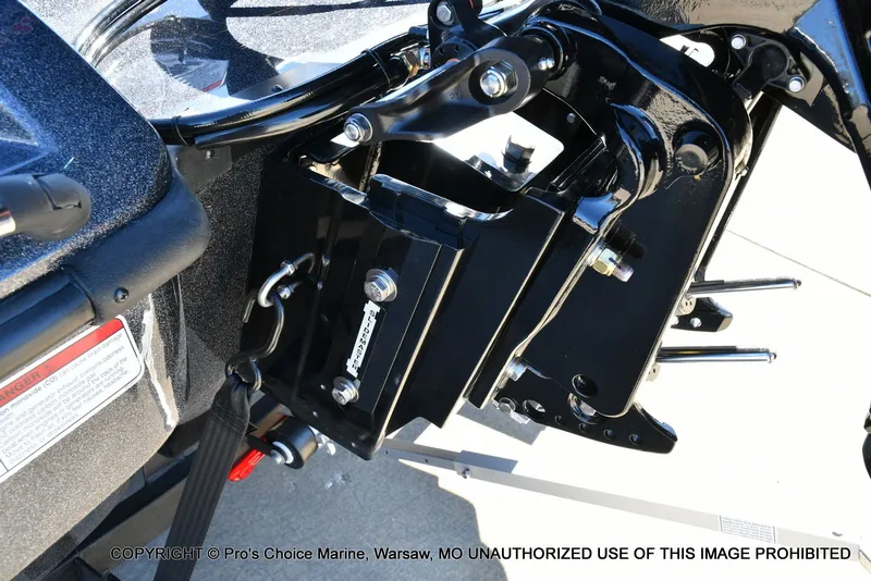Slide: The Image of Close-up of 2026 Nitro Z19 XL Pro boat mechanism. - 22