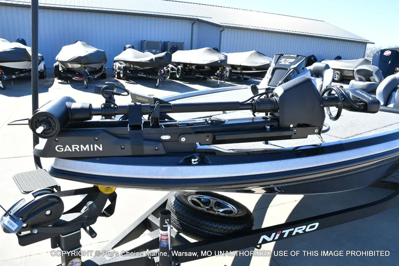 Slide: The Image of 2026 Nitro Z19 XL Pro boat with Garmin equipment. - 26