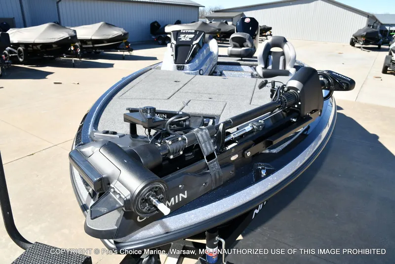 Slide: The Image of 2026 Nitro Z19 XL Pro boat with Garmin equipment. - 28