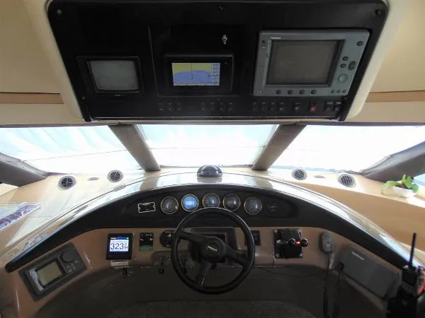 Slide: The Image of Carver Yachts 530 Voyager Pilothouse 1999 - 1