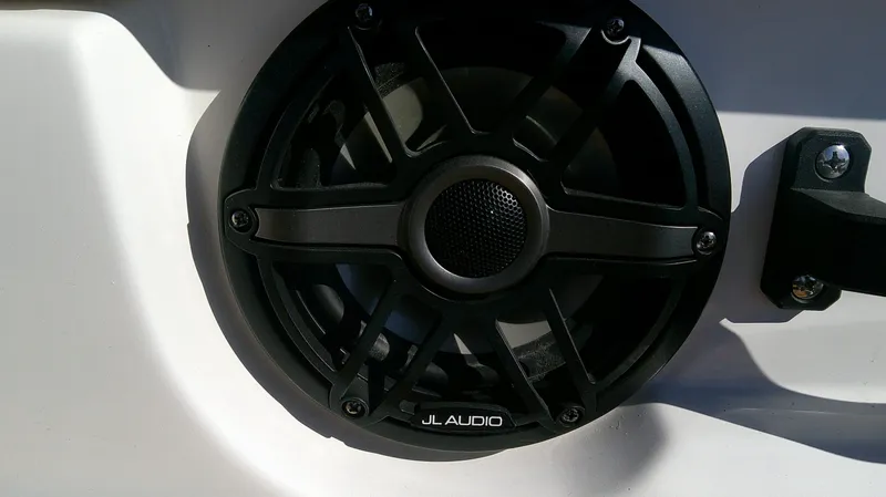 Slide: The Image of JL Audio speaker in Chaparral GTS 6, year 2026. - 16