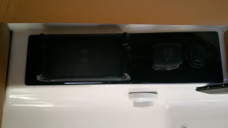 Slide: The Image of Charging port in Chaparral GTS 6, year 2026. - 19