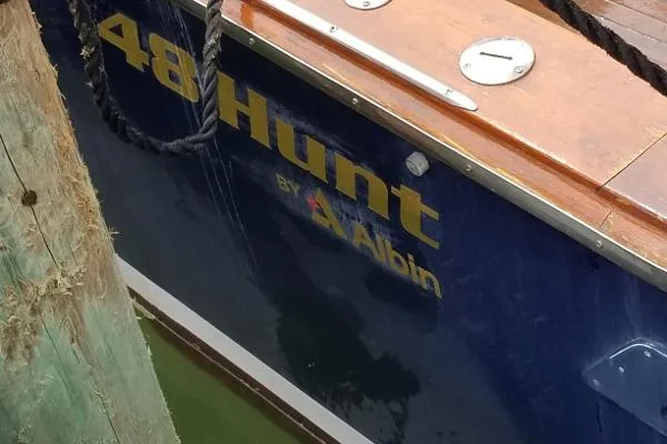 Slide: The Image of Albin 48 North Sea Cutter 1988 - 1